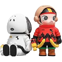 POP MART PEANUTS MEGA SPACE MOLLY 2体セット Amazon.co.jp: POP MART MEGA SPACE MOLLY 100% Charlie Brown
